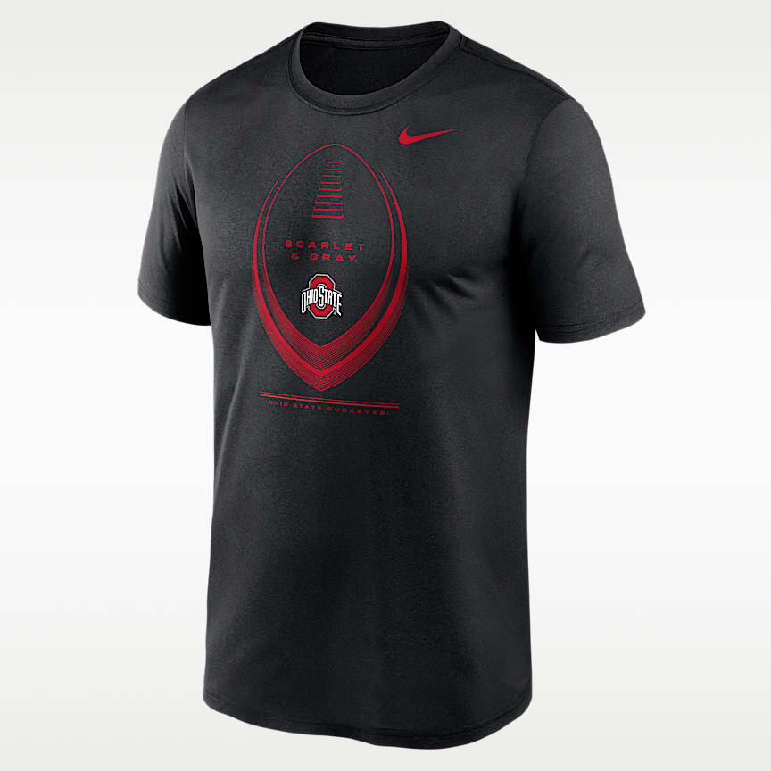 Ohio State Premium Performance Men's Nike Dri-FIT College T-Shirt